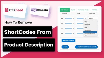 Remove ShortCodes and HTML tags from product description - WooCommerce Product Feed Pro