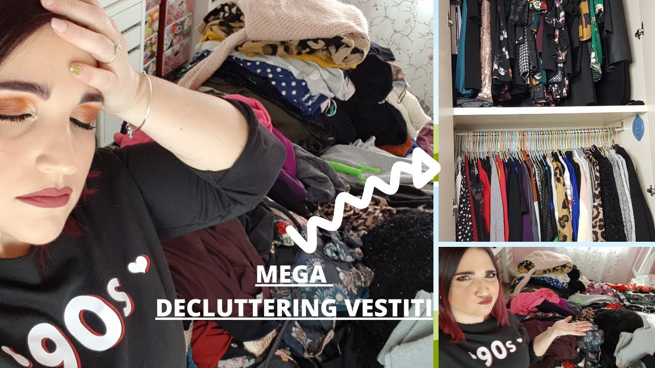 #DECLUTTERING ARMADIO -  METODO MARIE KONDO!!!Alessandramakeupandnails