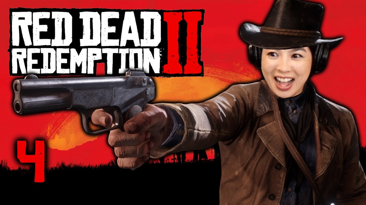 CAROLINE KWAN PLAYS RED DEAD REDEMPTION 2 (Part 4) | carolinekwan Gaming VOD