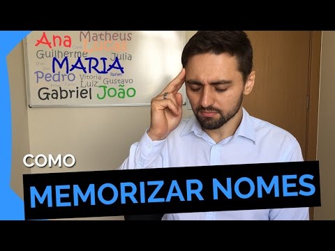 COMO MEMORIZAR NOMES DE PESSOAS | TÉCNICA NINJA | VÂNIO RAISER