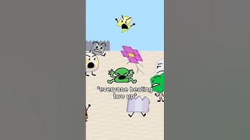 Two getting Harrased and beat up for 15 seconds (Made by @BFDI )