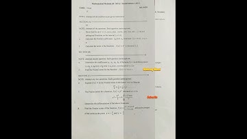 🥰🤗Mathematical methods previous year question paper Msc lll semester maths|Msc maths by Mansi #short