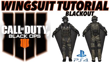 HOW TO PARACHUTE IN BLACKOUT | HOW TO REDEPLOY WINGSUIT | COD BLACKOUT | BLACKOUT TIPS | PS4