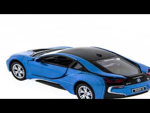 Видео обзор Модель машины Kinsmart BMW i8, инерционная, 1/36 Видео обзор Модель машины Kinsmart BMW i8, инерционная, 1/36
