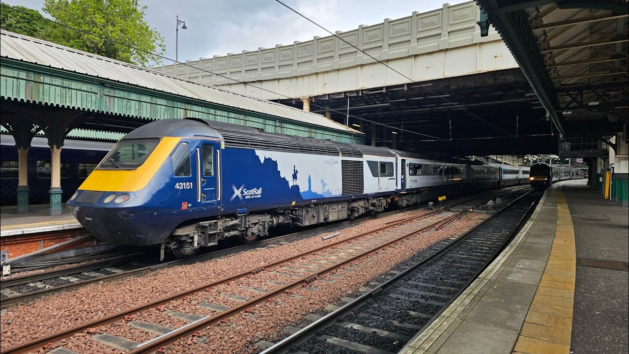 Trainspotting at Edinburgh station 5/6/25