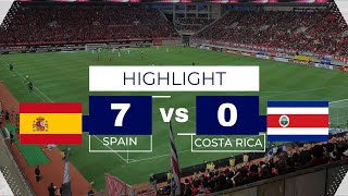 Spain vs Costa Rica | 7 - 0 | Extended Highlights & All Goals | FIFA World Cup Qatar 2022