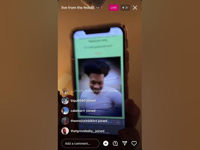 Dallas artist Banzzo Bling (aka Mo3 alleged killer) on IG live