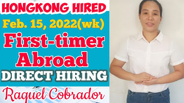 CHECK HER VIDEO,  CONFIRMED HONGKONG DIRECT HIRING ONLINE APPLICATION PROCESS @joyneri.jobhiring