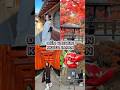 Đi Kyoto mùa lá đỏ #trangtaydaily #dulichnhatban #kyoto #shorts