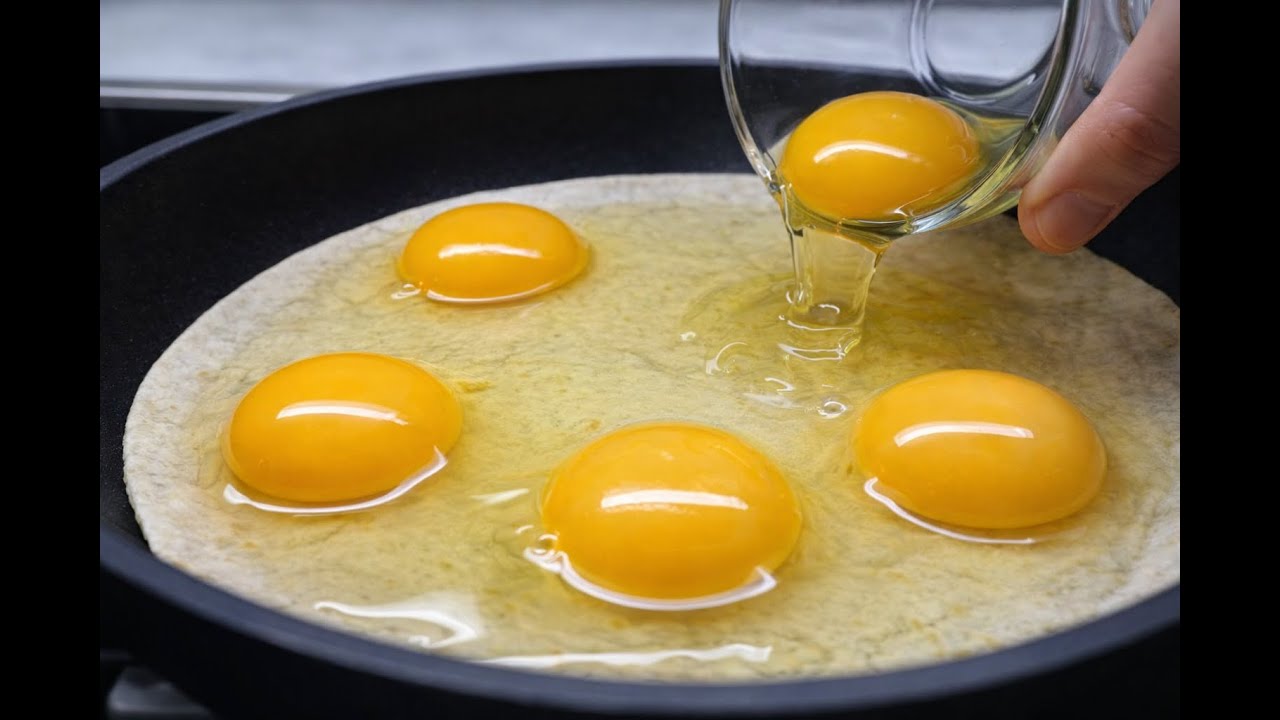 Dieses Tortilla-Rezept mit Ei ist so lecker, besser als Pizza.Das ist das Geheimnis des Küchenchefs.