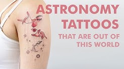 Little Astronomy Tattoos That Are Out Of This World 
