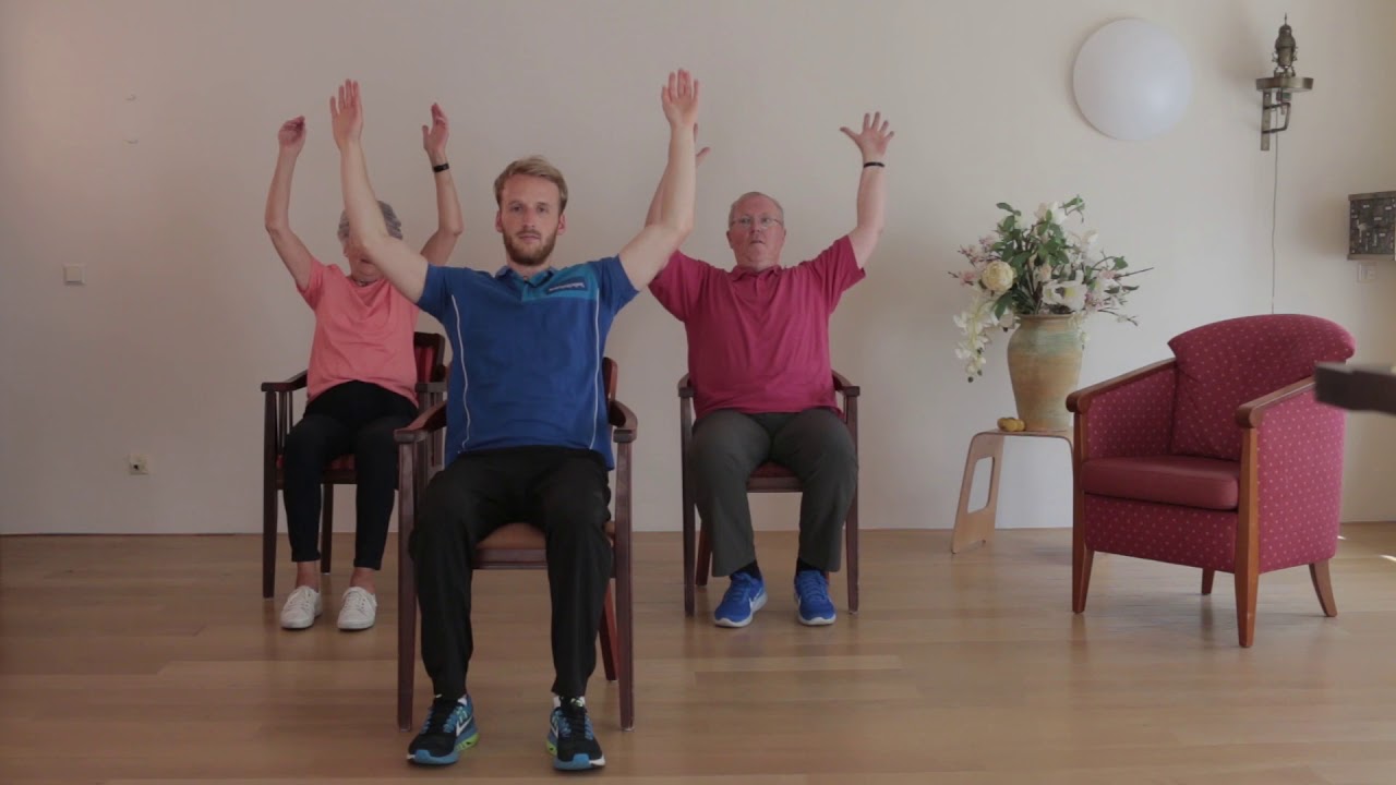 Betere Cordaan in beweging oefeningen in de stoel - YouTube FX-38