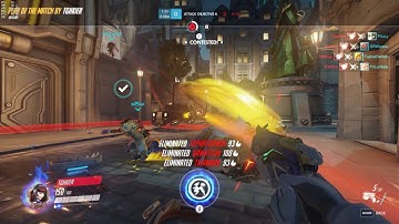 Overwatch - Quintuple kill with D. Va