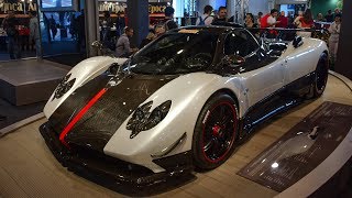 Auto Moto d'Epoca Padova 2019 -2: Huayra, Zonda 5, F40, EB110, Zonda F, 599 GTO...