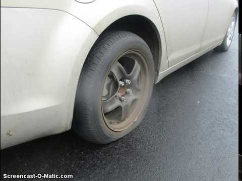 Getting a Flat Tire On The NJ Turnpike - YouTube