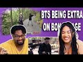 BTS being EXTRA on Bon Voyage Season 1 (Pt. 1)| REACTION