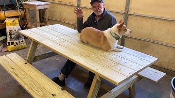 DIY Build a Picnic Table...Measurements and Parts