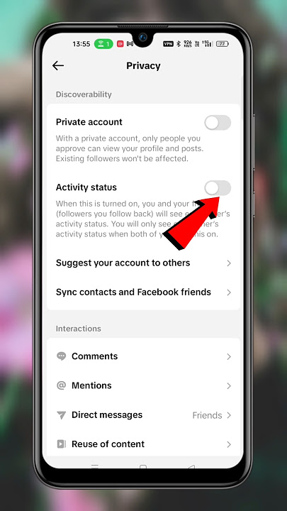 TikTok Activity Status Kaise Off Karen | How To Disable TikTok Activity Status #shorts