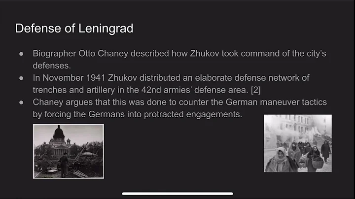 Eastern front presentation