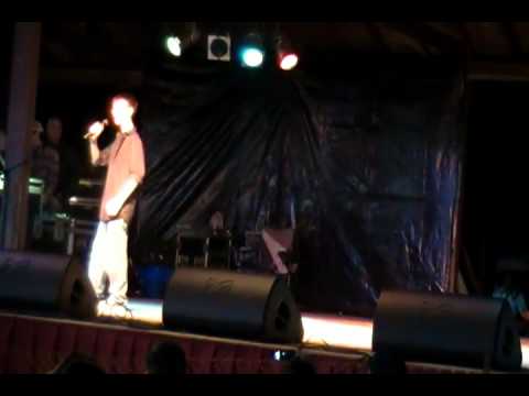 Christopher Crumb Jr. singing "I Love You This Big...