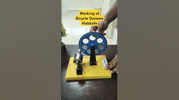 Working of Bicycle Dynamo | How Bicycle Dynamos Generate Electricity #labkafe #shorts #diy