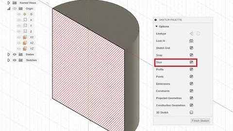 Autodesk Fusion Tutorial - How to Slice Graphics in Sketch Mode