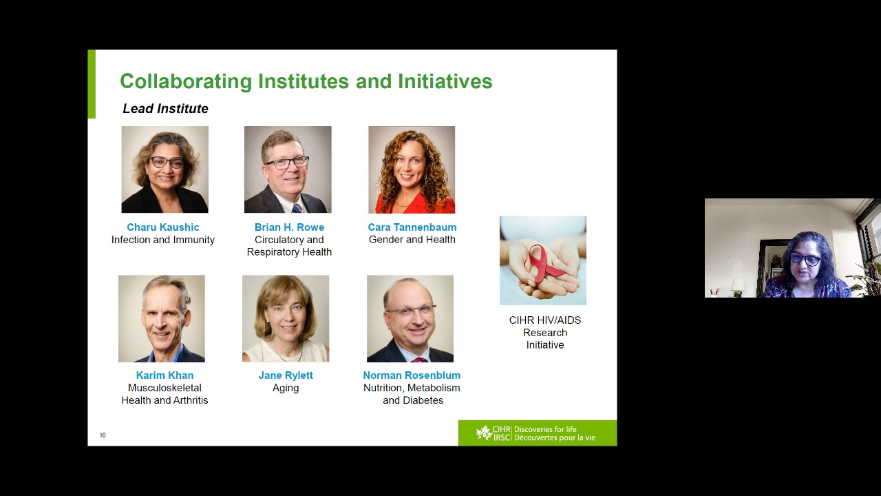 CIHR webinar - Team Grant : Preparation to Trial: Inflammation for Chronic Conditions