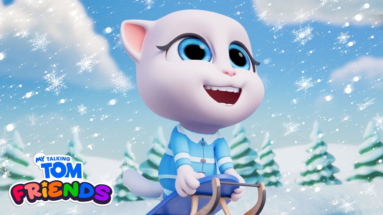  Angelas Magical Snow Day  NEW My Talking Tom Friends Update Official Trailer