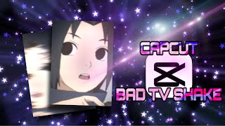 Capcut Bad Tv Shake Tutorial | Capcut Tutorial