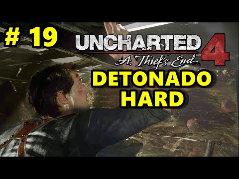 UNCHARTED 4 THIEF`S END DETONADO (PARTE 19) UM GRANDE IRMÃO DUBLADO PT-BR (HARD)