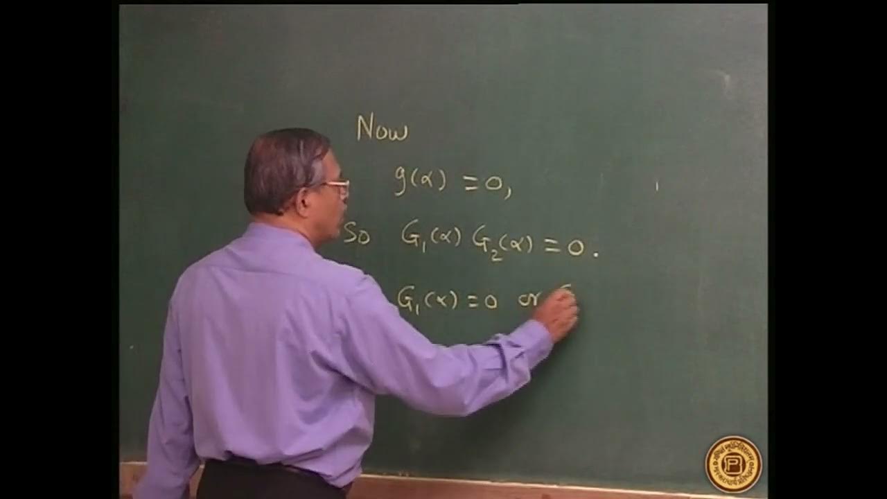 Number Theory Lecture#33 Algebraic Numbers - YouTube