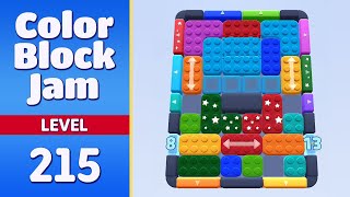 Color Block Jam Level 215 | Every Puzzle Solved! 🎯