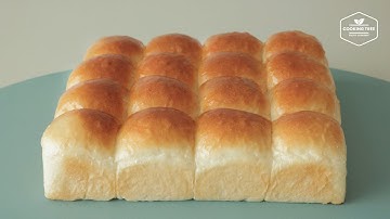 10분 손반죽! 부드러운 밀크롤 : 우유 모닝빵 만들기 : No Egg! Soft Fluffy Milk Bread : Dinner Rolls Recipe |Cooking tree
