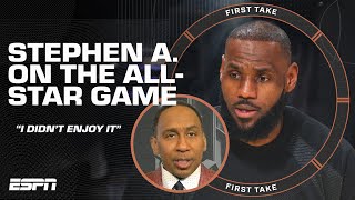 HELL NO‼️ Stephen A. did not enjoy the NBA All-Star Game 👀 | First Take