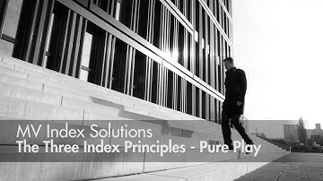 MarketVector Indexes – The Three Index Principles – PurePlay