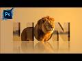 how to create 3D text effect in photoshop