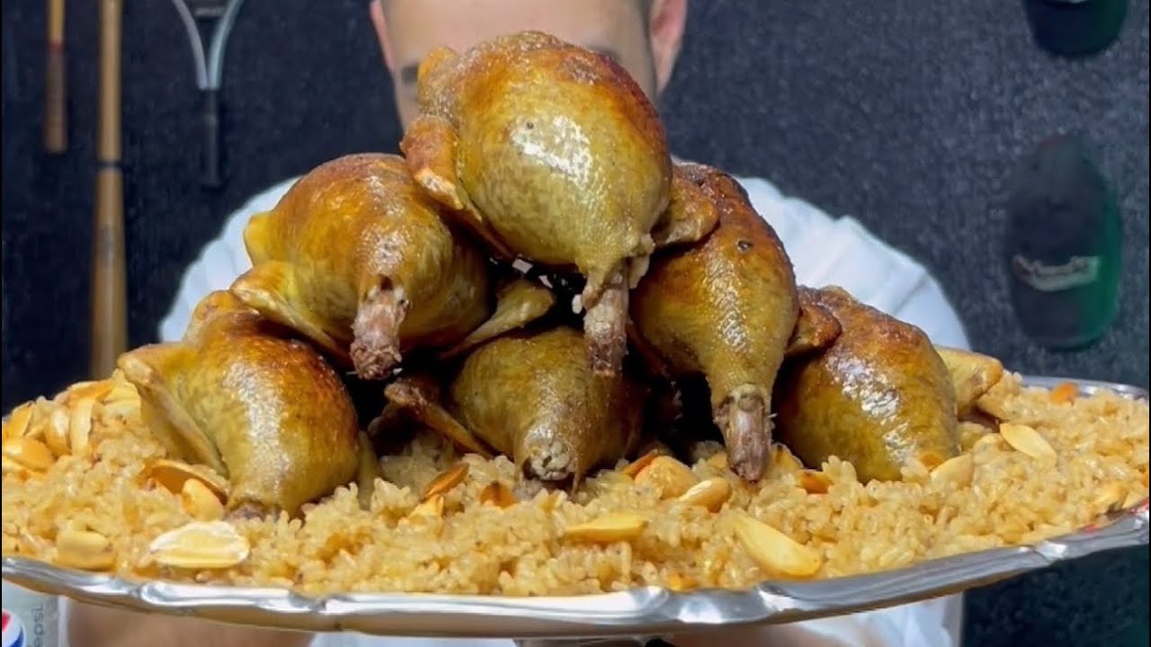 Лучший способ приготовить фаршированного голубя | Рис со смесью специй 🔥