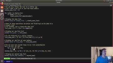 Python3 Crash Course: List Comprehension
