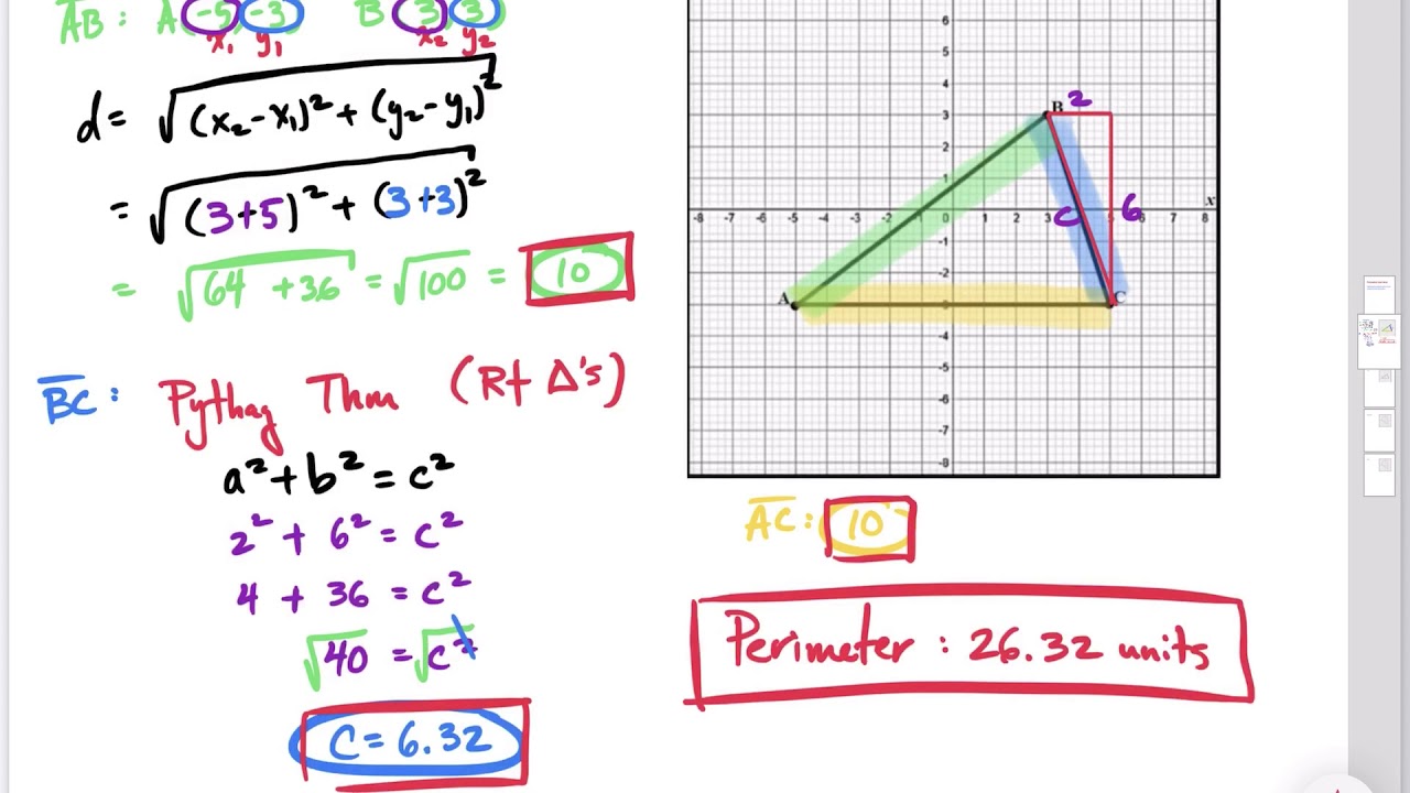 perimeter-and-area-of-a-polygon-in-a-coordinate-plane-youtube