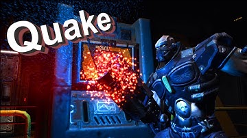 Quake 4 :Textures GPT neural network [ 4k video ] gameplay