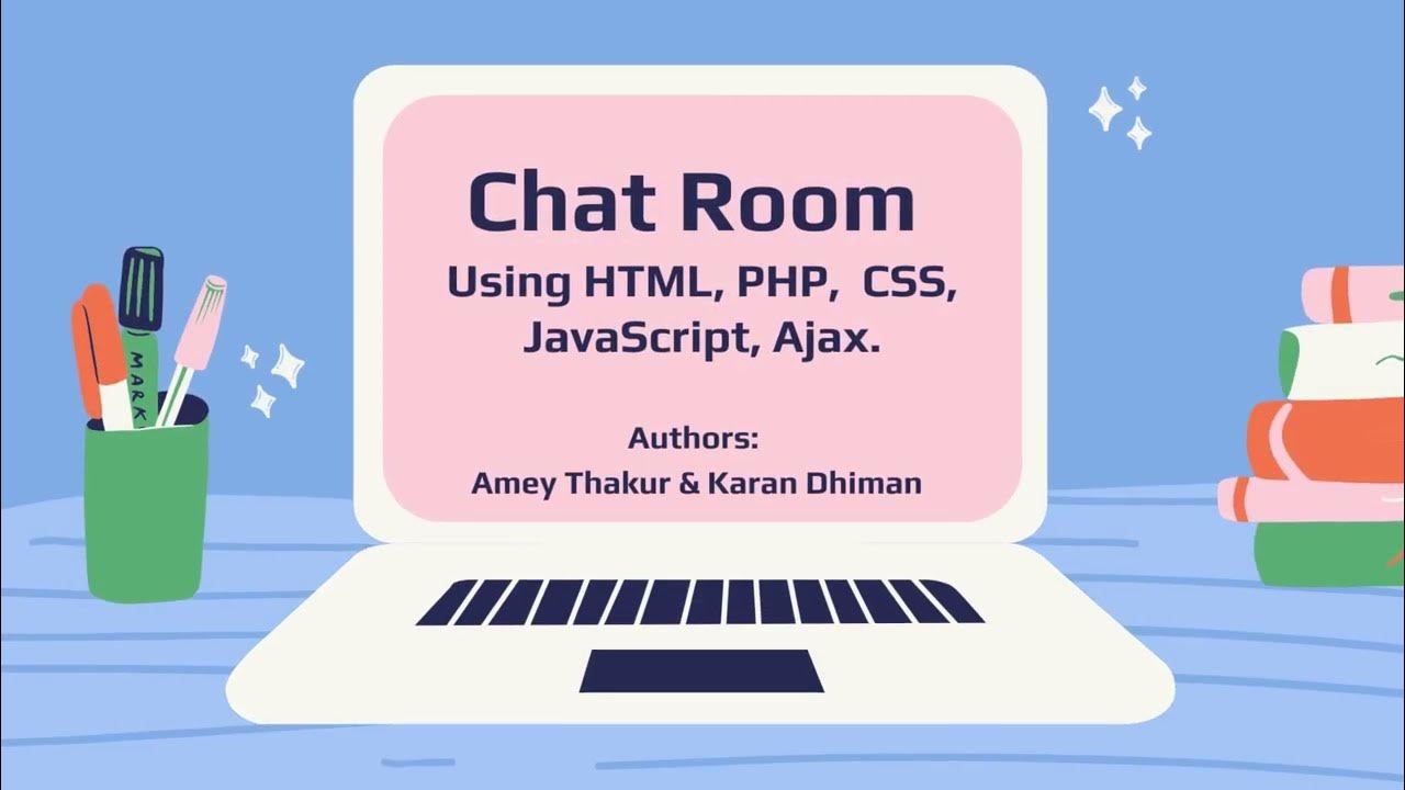 CHAT ROOM USING HTML, PHP, CSS, JAVASCRIPT, AJAX - YouTube