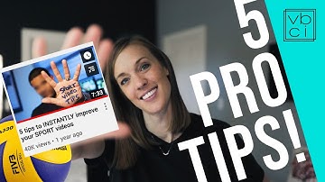 How to make a great volleyball recruiting video (for college or going pro)