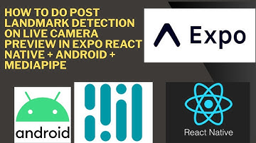 How to do Post LandMark Detection on Live Camera Preview in Expo React Native + Android + MediaPipe