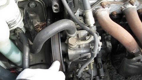 How to replace belts