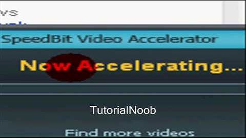 How to downloade SpeedBit Video Accelerator free (hq)