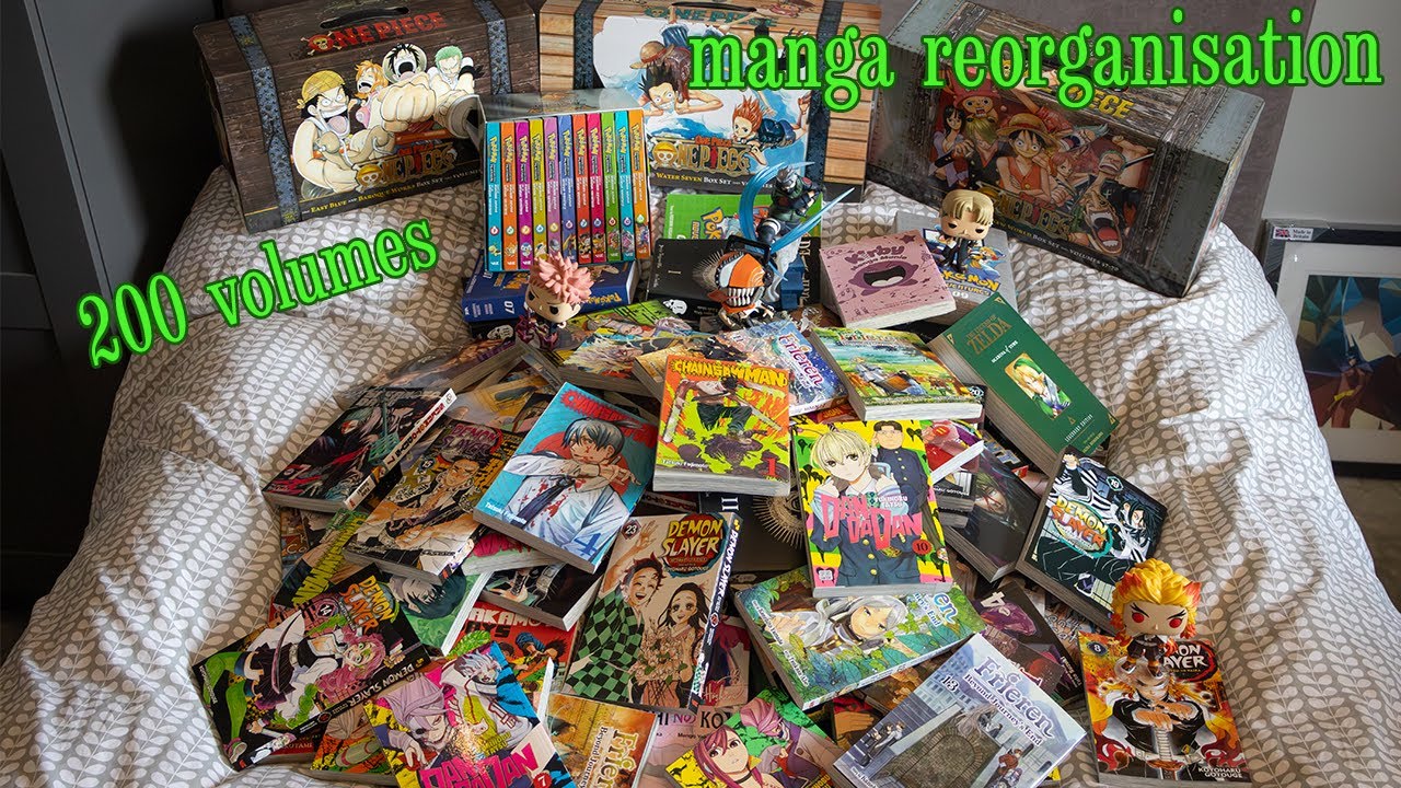 I Organized My 200+ Volume Manga Collection