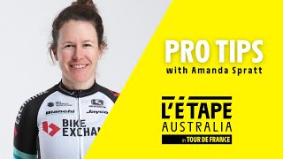 Pro Tips By Amanda Spratt - Riding In A Wheel