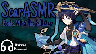 [SCARAMOUCHE ASMR GENSHIN IMPACT] Wanderer x Listener 🌂 Bonding In The Rain With The Balladeer