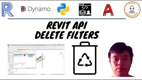 [Share Source] Deletes Filter in Revit | Xóa nhiều Filters trong Revit | Kỹ sư giấy