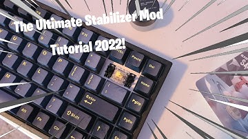 The Best Way to Lube and Tune your Keyboard Stabilizers! | Simulator Tech